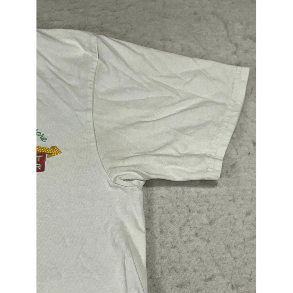 In N Out Burger Loomis Idaho T Shirt Mens Small White Graphic Preshrunk Cotton - Picture 3 of 11